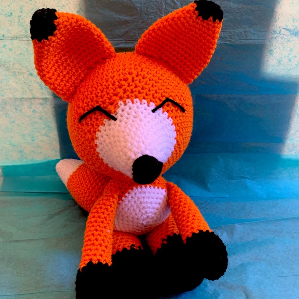 Sleeping fox